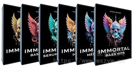 [低音样本终极合集]Atomic Sounds Immortal Collection [WAV, Synth Presets]（117MB）