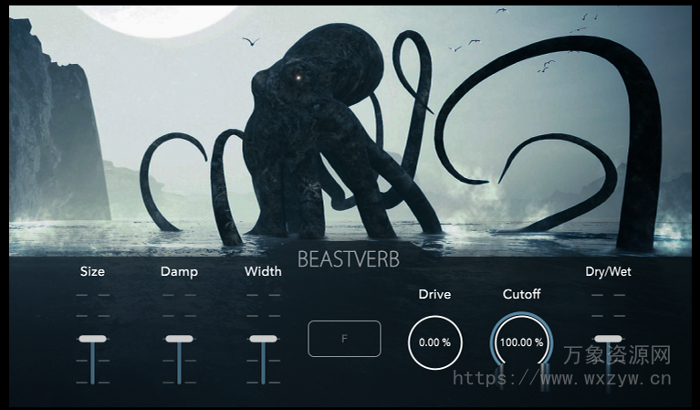 [惊爆野兽出没：顶级混响]Beatsamples BeastVerb v1.0 VST3 AU [WiN, MacOSX]（15MB）
