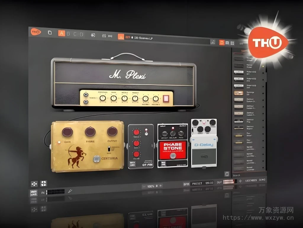 [吉他放大器模拟插件] Overloud TH-U Premium v​​2.0.0 CE-VR [WiN]（1.1GB）