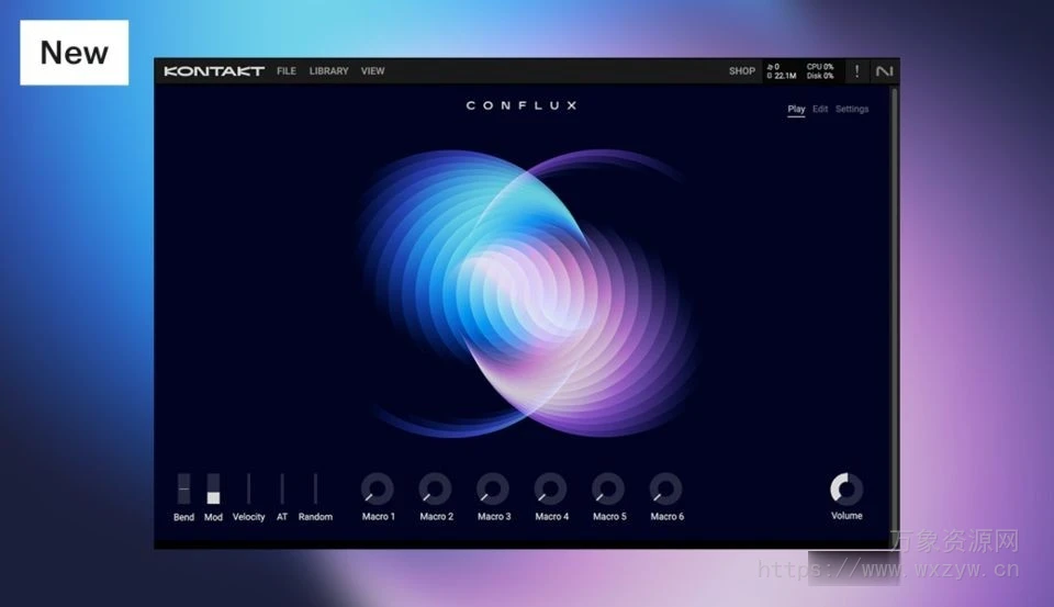 [实验音效设计乐器音源]Native Instruments Conflux v1.1.0 [KONTAKT]（1.71GB）