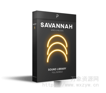 [非洲节奏采样Serum预置FL模板Ableton模板]The Producer School Savannah Afro House Music and Melodic Sample Packs [WAV, MiDi]（1.07Gb）