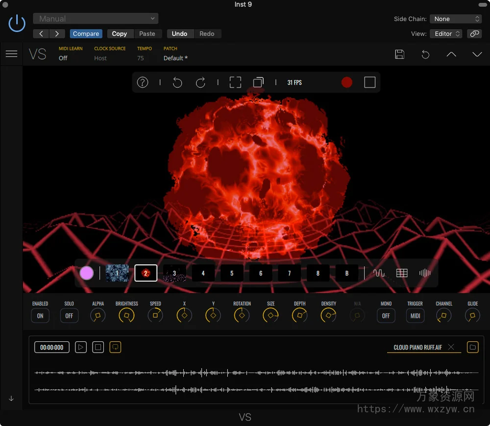 [视觉合成器]Imaginando VS – Visual Synthesizer v1.8.0 [WiN, MacOSX]（1.56GB+655MB）