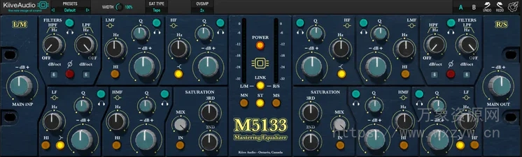 [母带处理均衡器插件]Kiive Audio M5133 Incl Keys v1.0.2 [WiN, MacOSX]（56MB+312MB）