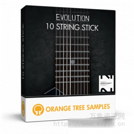 [10弦琴音源]Orange Tree Samples Evolution 10 String Stick v1.2.5 [KONTAKT]（6.12Gb）
