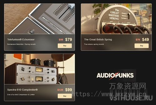 [专业级音频处理插件合集]Audiopunks Bundle 2025-02 [WiN]（249MB+）