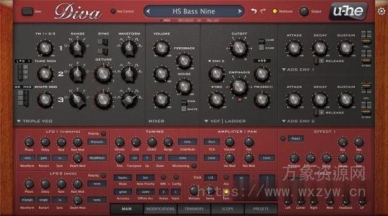 [模拟合成器]Uhe Diva 1.4.8.16519 [WiN, MacOSX, LiNUX]（1.99GB）