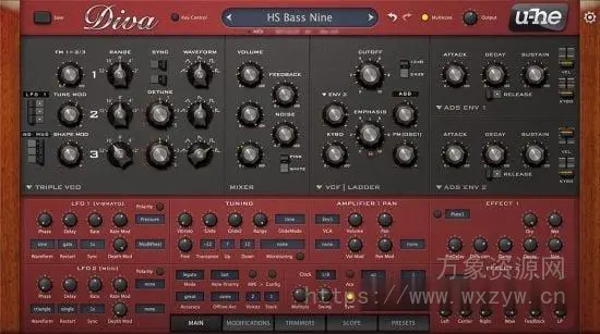 [模拟合成器]Uhe Diva 1.4.8.16519 [WiN, MacOSX, LiNUX]（1.99GB）
