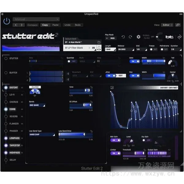 [现场切片效果插件]iZotope Stutter Edit 2 v2.1.0 [WiN, MacOSX]（24.98MB+141.7MB）
