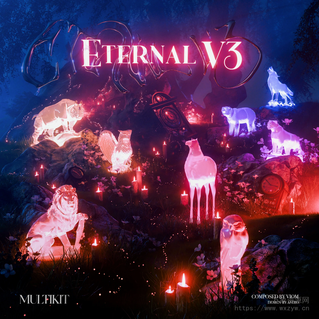[影视嘻哈陷阱素材Analog Lab预置]ProdViom Eternal Multi Kit Vol.3 [WAV, MiDi]（4.27GB）
