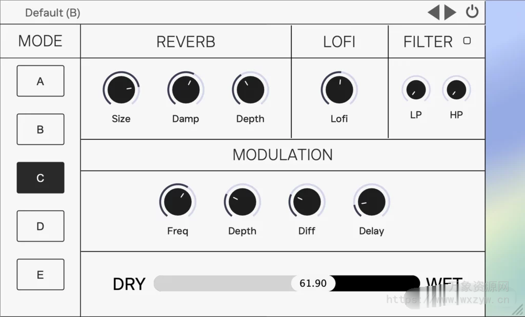 [简单且富有质感的混响插件]Clark Audio Drift Reverb v1.0 [WiN, MacOSX]（84.51MB）
