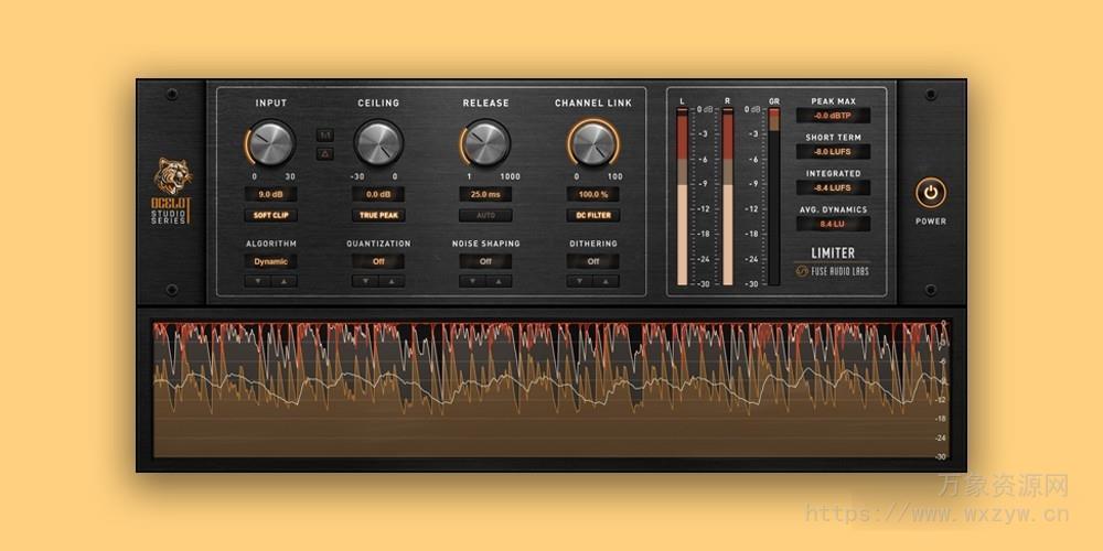 [顶级智能限制器]Fuse Audio Labs OCELOT Limiter v2.7/v1.0.0 [WiN, MacOSX]（5.8MB+27.3MB）