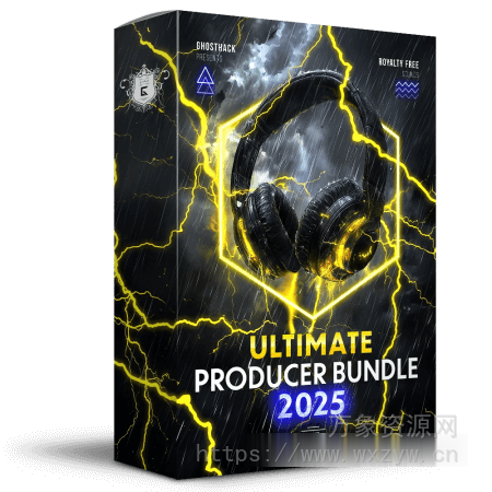 [2025 多风格终极制作人套装]Ghosthack Ultimate Producer Bundle 2025 [WAV, MiDi, Synth Presets]（13.7GB）