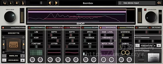 [一体式模拟数字复古机器仿真效果插件]Blezz Beats SNOP v1.0.9 [WiN, MacOSX]（209MB）