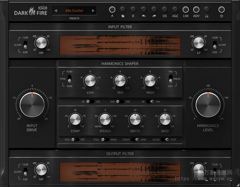 [谐波饱和器插件]JMG Sound DarkFire v2.0 [WiN]（13.9MB）