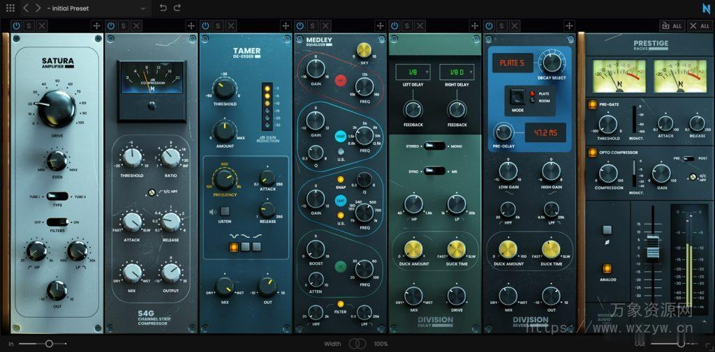 [Prestige机架效果器插件]NoiseAsh Audio Prestige Racks v1.0.2 [WiN]（73.8MB）