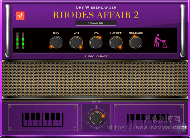 Audiolounge Urs Wiesendanger Rhodes Affair 2 Preset Player [WiN, MacOSX]（13.32Gb）