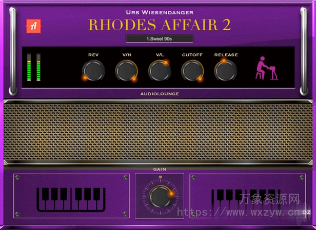 Audiolounge Urs Wiesendanger Rhodes Affair 2 Preset Player [WiN, MacOSX]（13.32Gb）