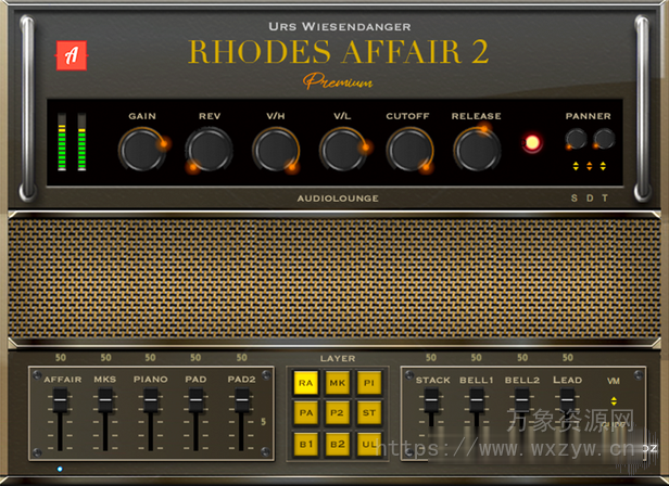 Audiolounge Urs Wiesendanger Rhodes Affair 2 Premium [WiN， MacOSX]（23.63Gb）
