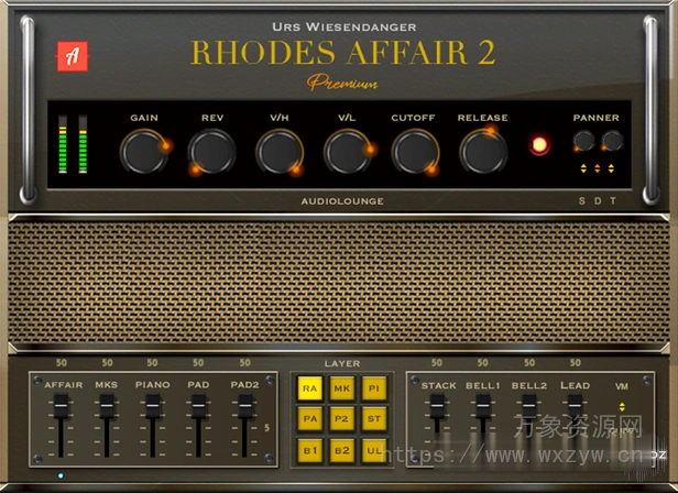 Audiolounge Urs Wiesendanger Rhodes Affair 2 Premium [WiN， MacOSX]（23.63Gb）
