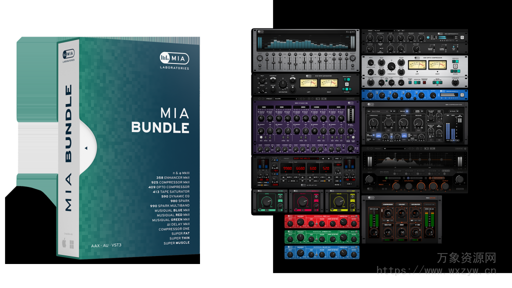 [MIA音频工具集合]MIA Laboratories MIA BUNDLE v1.0.0-R2R [WiN]（74.3MB）