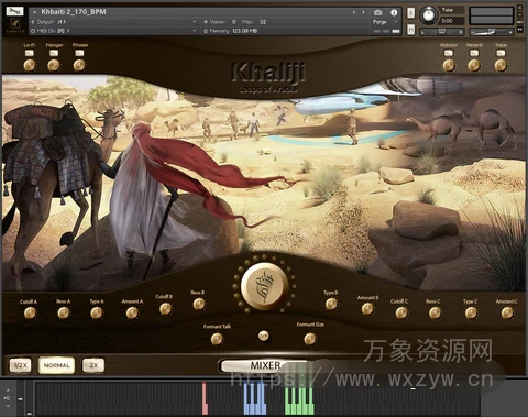 [60种阿拉伯之声音源]Khaliji Loops of Arabia Vol.1 v1.05 [KONTAKT]（4.62GB）