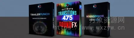[终极影视转场过渡音效包]SOUNDPUNCH Ultimate Suite [WAV]（1.65Gb）