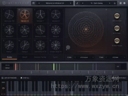 [动态微音程合成器插件]Infinitone Infinitone 2 v2.0.3 [WiN]（18Mb）