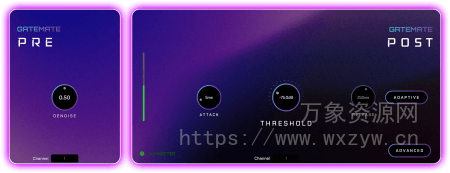 [完美创新降噪插件]Aurora DSP GateMate v1.0.0 [MacOSX]（55MB）