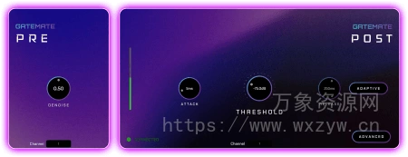 [完美创新降噪插件]Aurora DSP GateMate v1.0.0 [MacOSX]（55MB）
