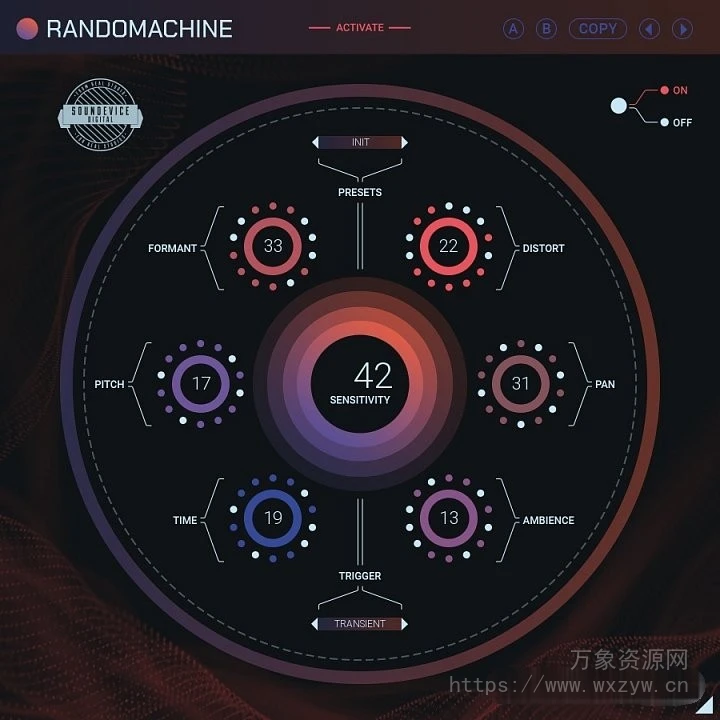 [随机偏差效果插件]Soundevice Digital Randomachine v1.1 [WIN]（12.8MB）