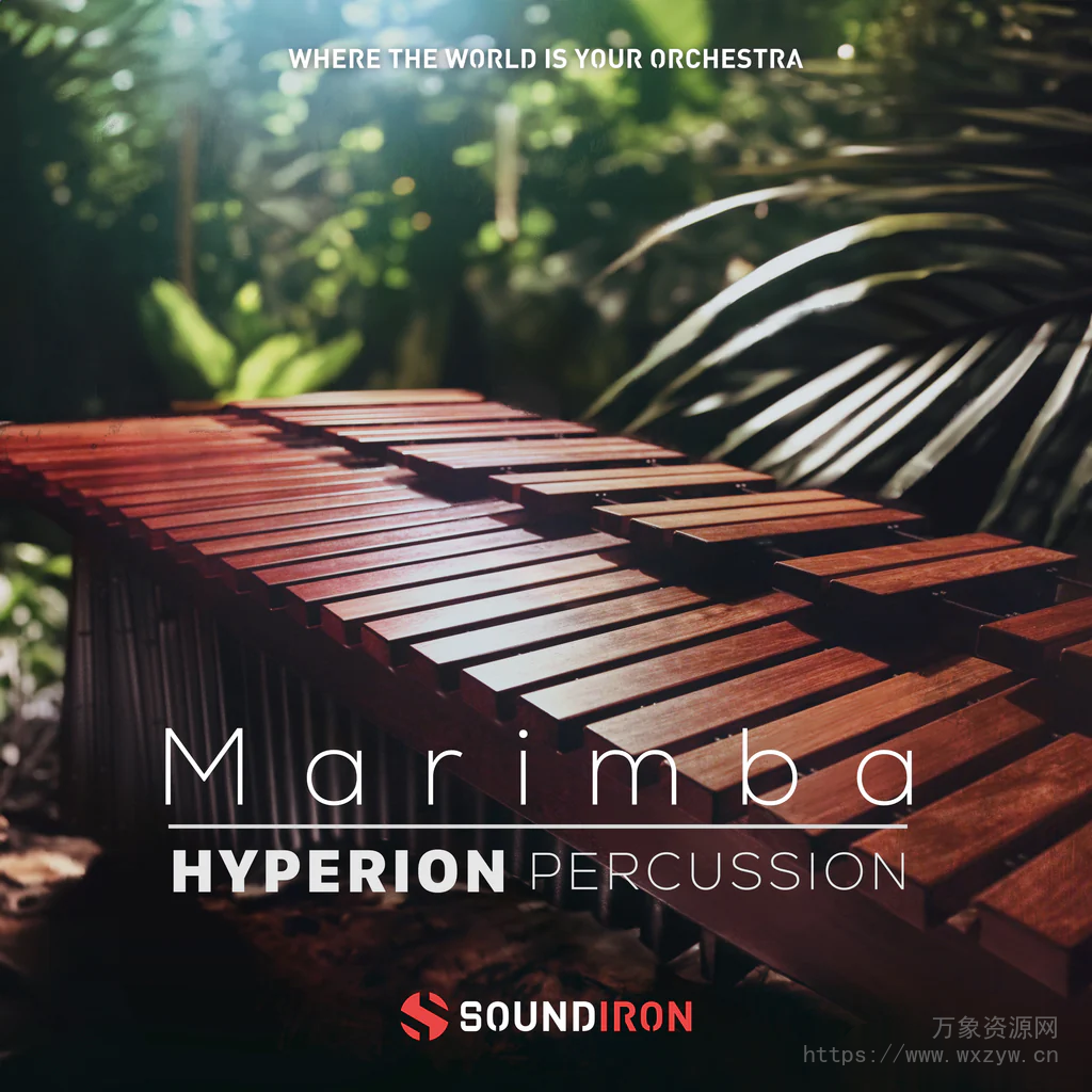 [马林巴琴采样]Soundiron Hyperion Percussion Marimba [WAV]（161.08Mb）