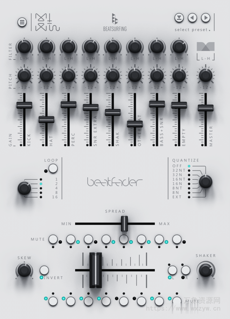 [节拍插件]BEATSURFING Beatfader v1.2.0 [WiN]（63MB+144.62MB）