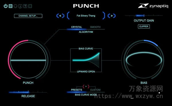 [母带级智能冲击电感器]Zynaptiq PUNCH v1.0.0 [WiN]（18MB）