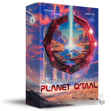 [终极电影音效设计宇宙星球套件]Ghosthack Universe of Sound Planet Q’taal [WAV]（4 GB）