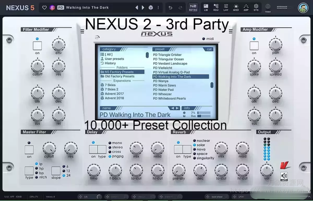 [NEXUS 2 第三方预设合集]NEXUS 2 – 3rd Party Preset Collection (10.000+)（1.02GB）