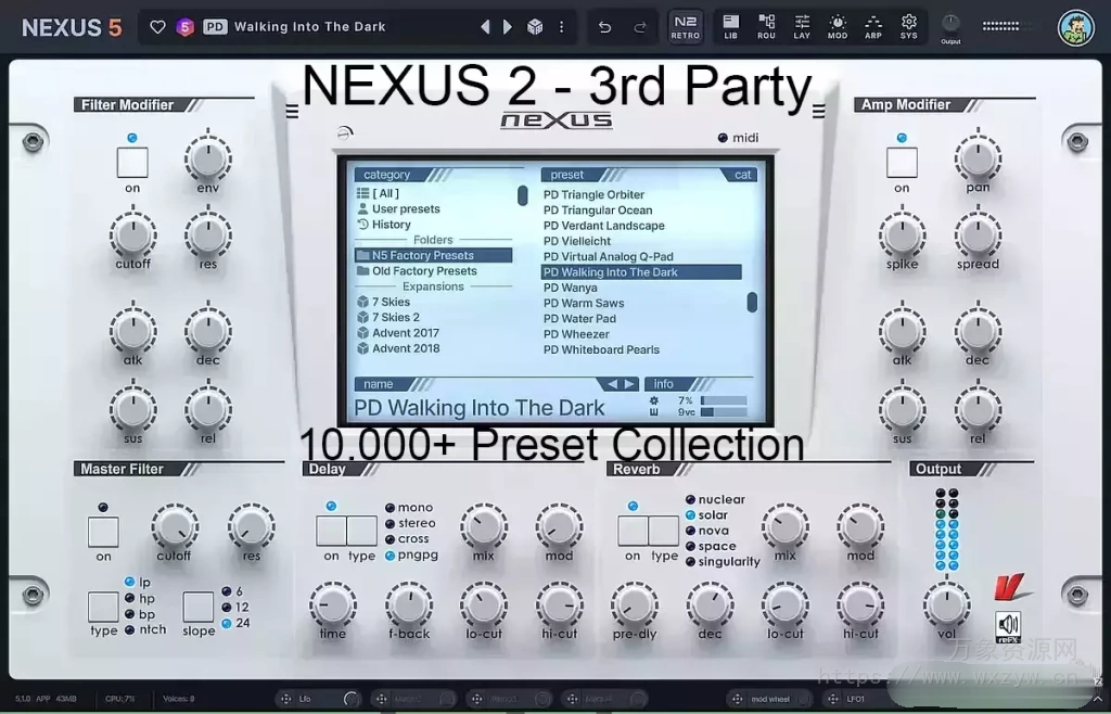 [NEXUS 2 第三方预设合集]NEXUS 2 – 3rd Party Preset Collection (10.000+)（1.02GB）