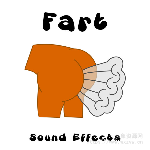 [放屁声音视频配音样本库]Fart Sound Effects Text Tones and Ringtones WAV（17.51MB）