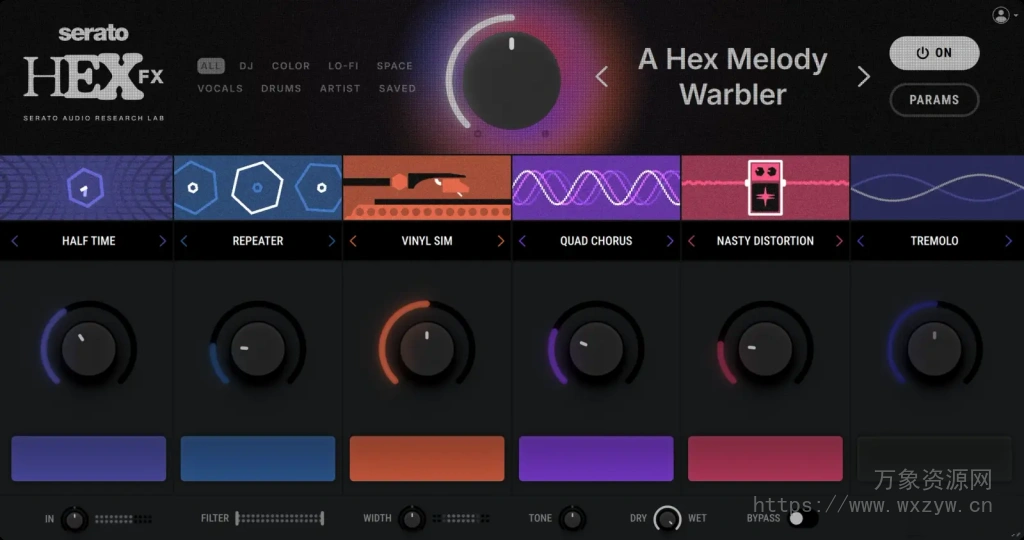 [终极多效果魔法插件]Serato Hex FX v1.0.0 U2B [MacOSX]（109MB）