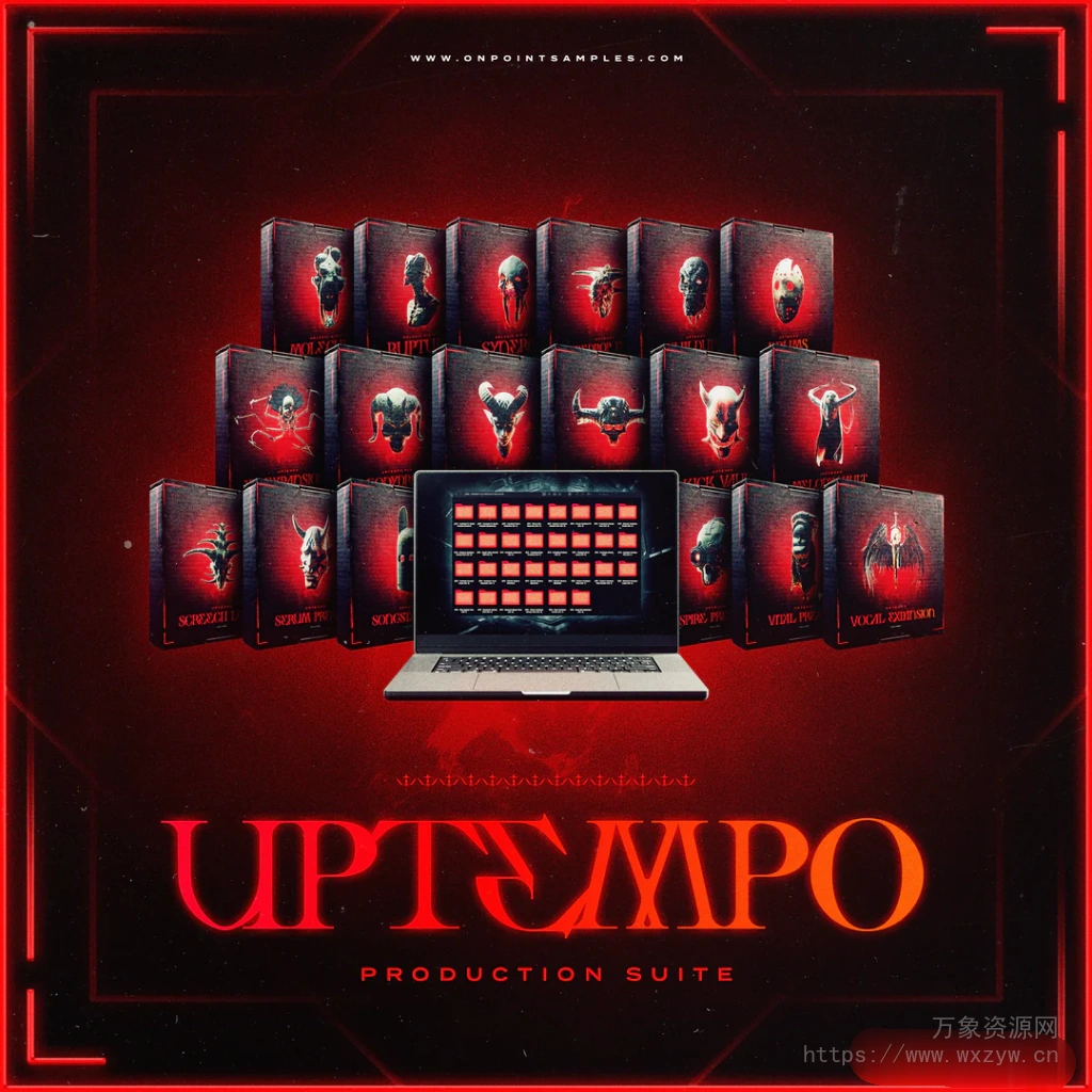[硬核电子舞曲素材Spire/Serum/Vital预置]On Point Samples Uptempo Production Suite [多格式]（6.07Gb）