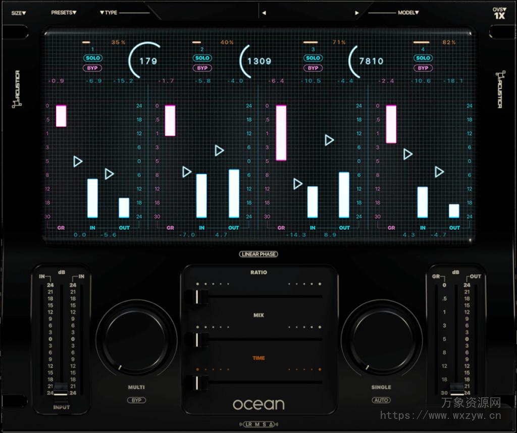 [多频段处理工具]Acustica Audio Ocean 2023 [WiN]（79.7MB）