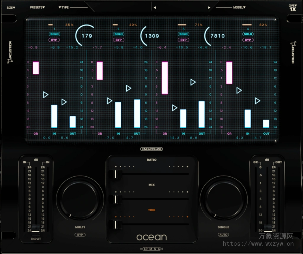 [多频段处理工具]Acustica Audio Ocean 2023 [WiN]（79.7MB）