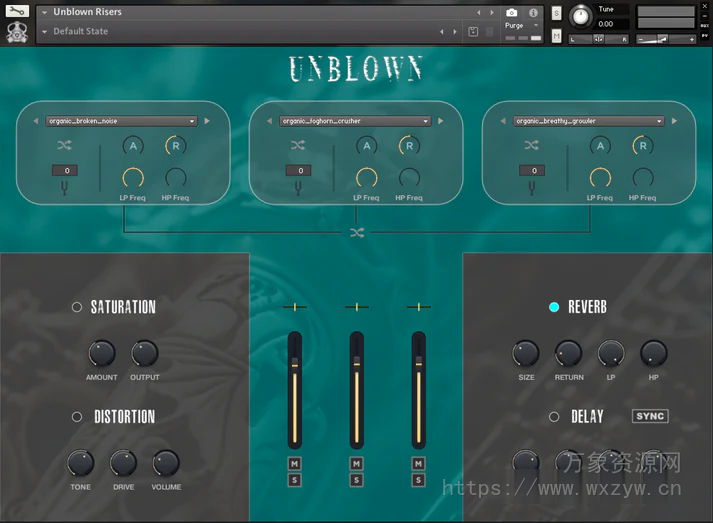 [影视木管恐怖紧张音源]Fallout Music Group Unblown [KONTAKT]（0.99GB）