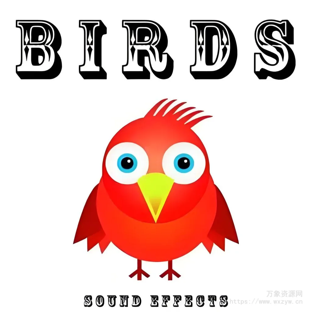[鸟类叫声配音音效库]Text Sound Effects Birds Sound Effects [MP3]（11.58MB）