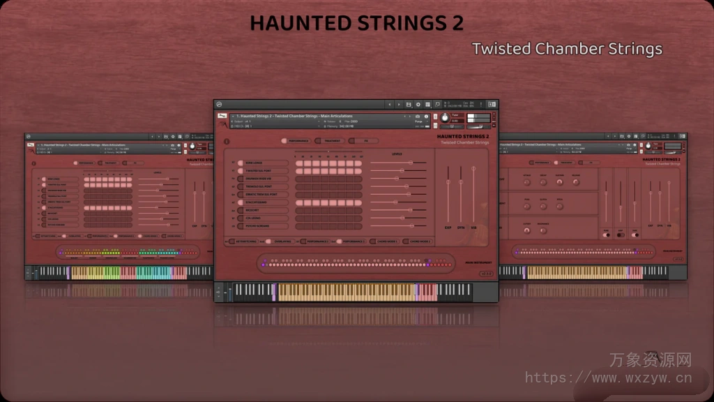 [弦乐合奏团音源]Insanity Samples Haunted Strings 2 v2.5.1 [KONTAKT]（2.94Gb）