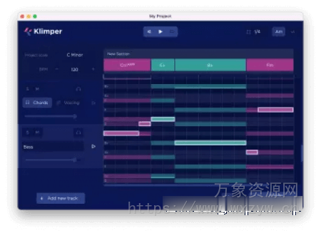 [智能和弦旋律生成插件]Polydigm Klimper v2.3.1 [WiN]（30MB）