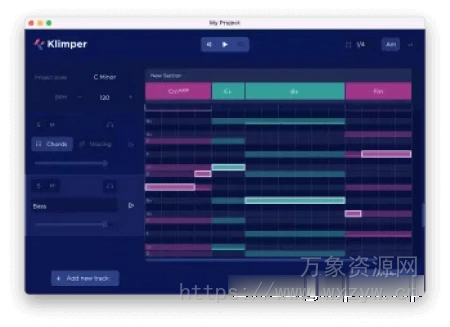 [智能和弦旋律生成插件]Polydigm Klimper v2.3.1 [WiN]（30MB）