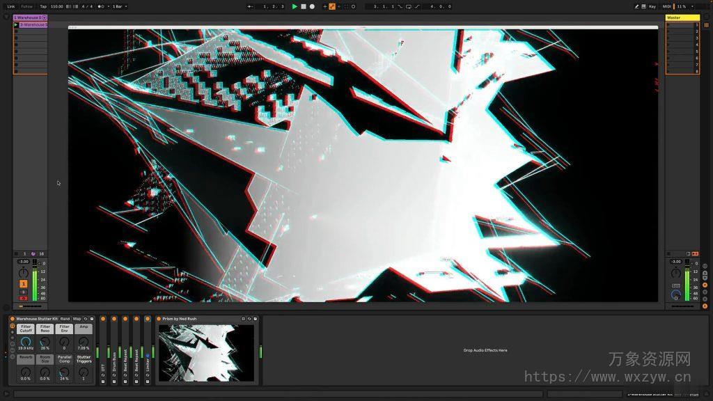 [可视化工具]Ned Rush Prism Max For Live Visualiser [Max for Live]（27MB）