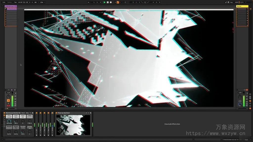 [可视化工具]Ned Rush Prism Max For Live Visualiser [Max for Live]（27MB）