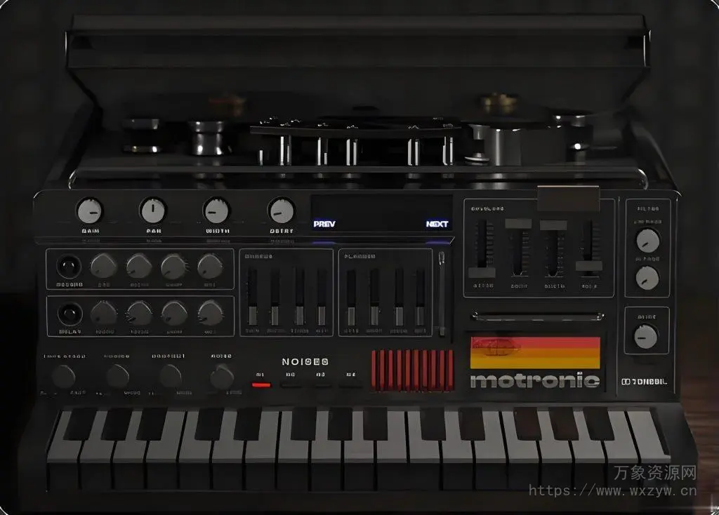 [复古虚拟乐器效果套件]Tonesil MoTronic v1.0.1 [WiN, MacOSX]（6.7GB）