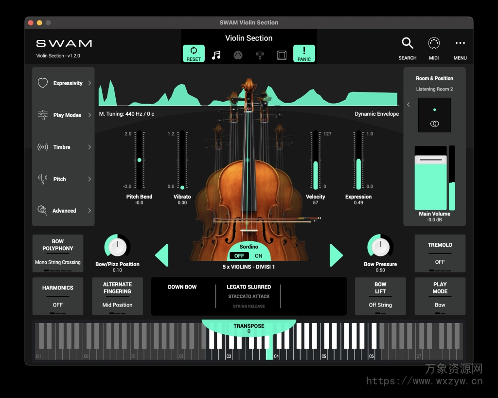[SWAM建模弦乐群奏]Audio Modeling SWAM String Sections v1.2.2 [WiN, MacOSX]（227.2MB+426MB）